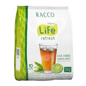 Fibra Life Refresh - Pó para preparo de bebida com Chá Verde sabor Limão (200 gr)