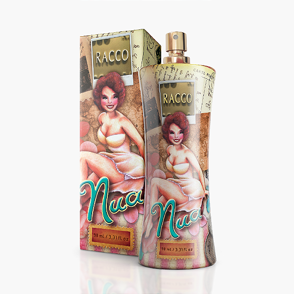 Deo Colônia Feminina Nua Racco 98ml