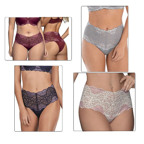 Calcinha Calça Clássica Promenade DeMillus - 57532