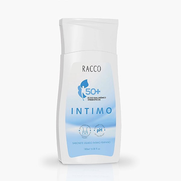 Sabonete Líquido Íntimo 50+ Feminino – Racco (180ml)