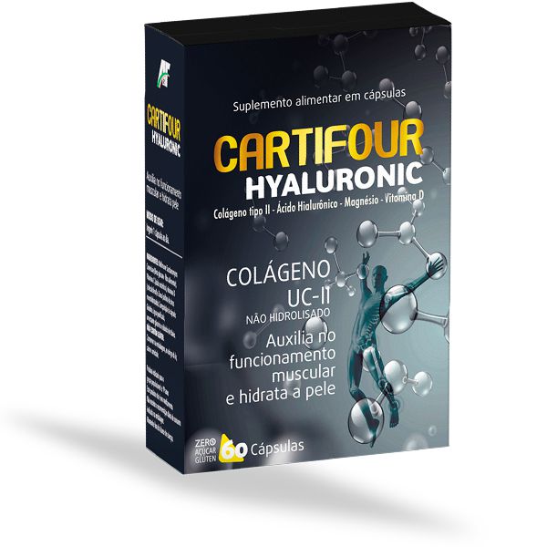 Cartimaster Ultra Colageno Topo II + Ácido Hialurônico 60Capsulas