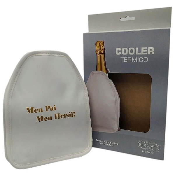 Cooler Térmico Bolsa Térmica C/Gel Vinho Espumante do Papai Boccati