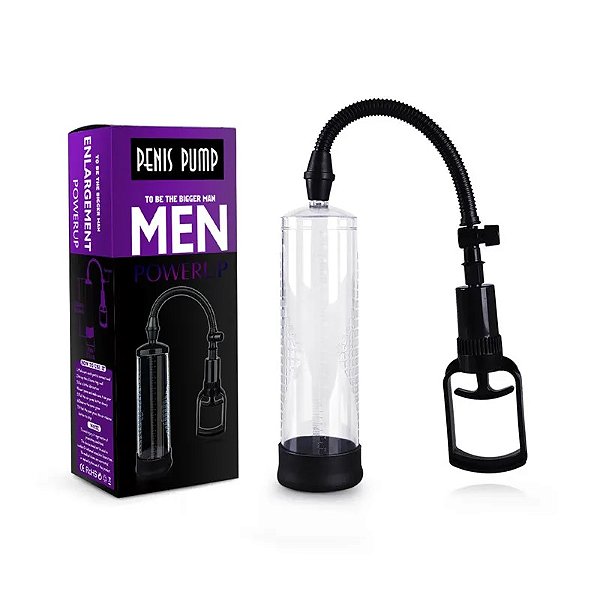 Bomba Peniana Manual Manopla Powerup Penis Pump