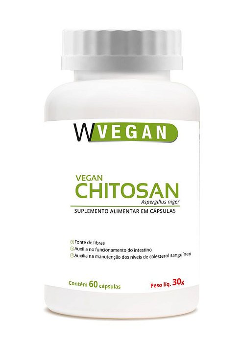 Chitosan Quitosana Vegana 60 capsulas - WVegan