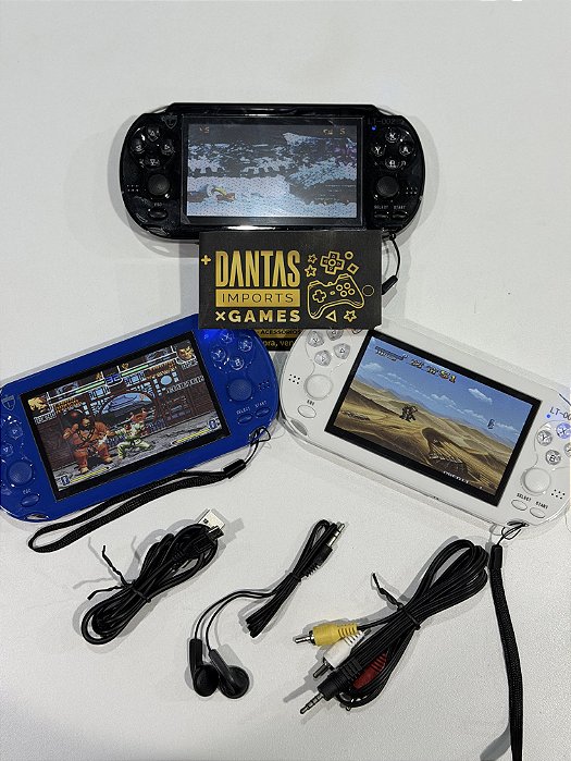 Game portátil com 10 Mil jogos Completo