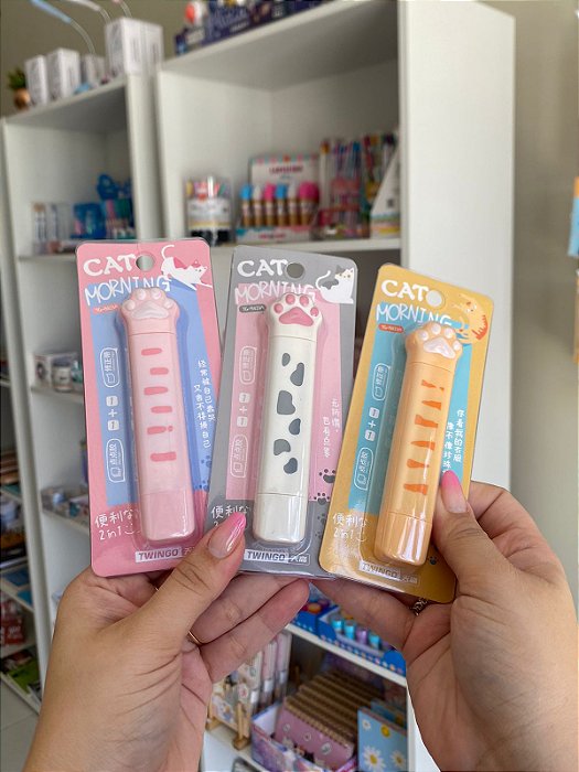 Patinha 2 em 1: Corretivo + Cola