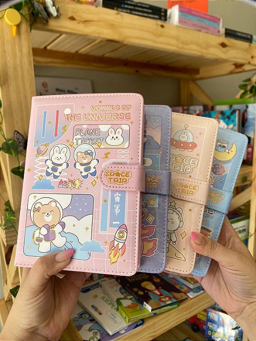 Caderno Luxo Space Trip