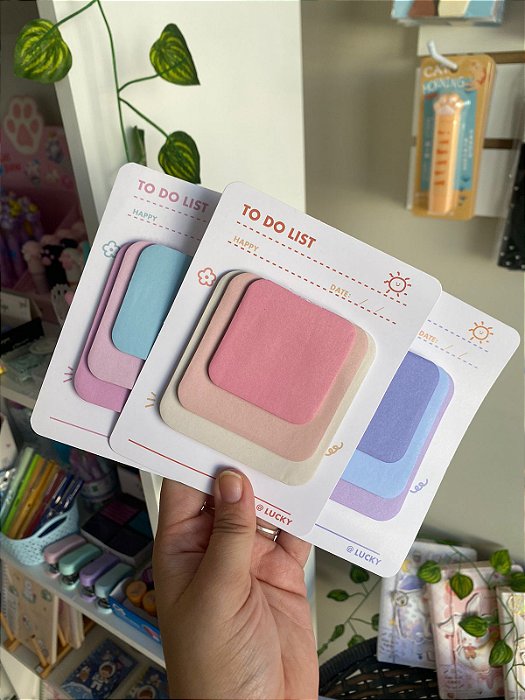 Bloco Autoadesivo Degrau