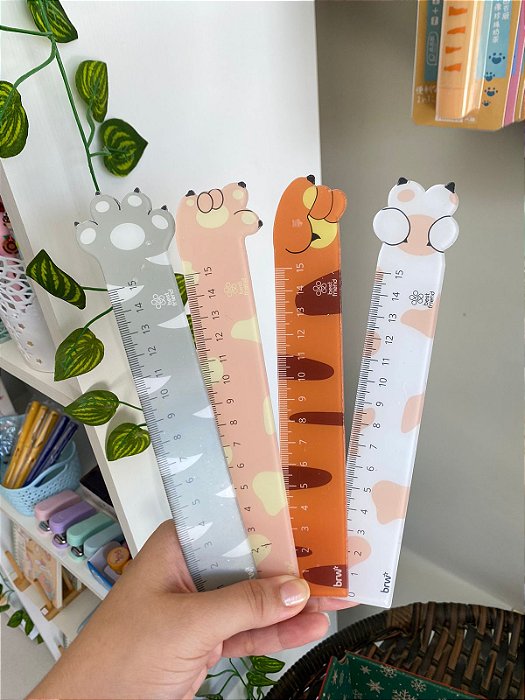 Régua Plástica Pets