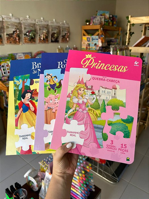 QC20X27 Livro Com Quebra-Cabeças