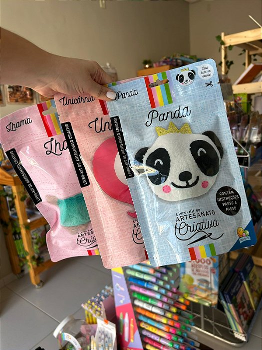 Livro-Kit de Artesanato Criativo