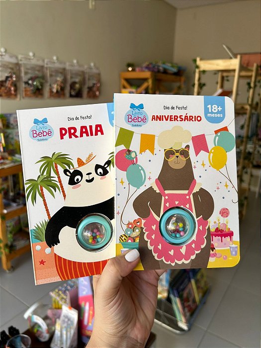 Dia de Festa! Livro Com Chocalho