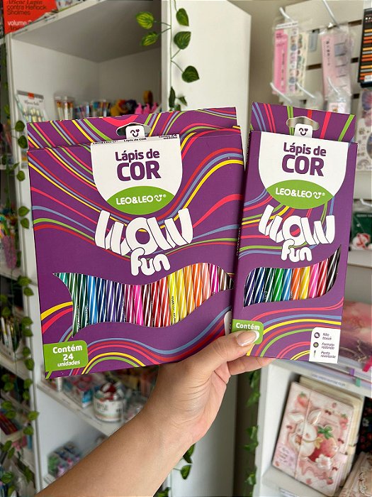 Lápis de Cor WOW Leo&Leo