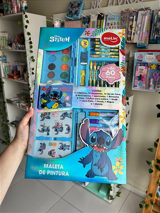 Maleta de Pintura Stitch Molin