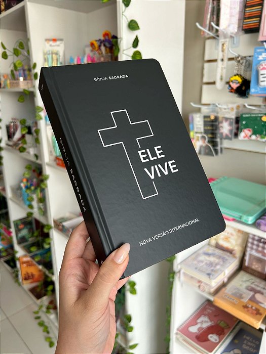 Bíblia Sagrada NVI Ele Vive Letra Gigante