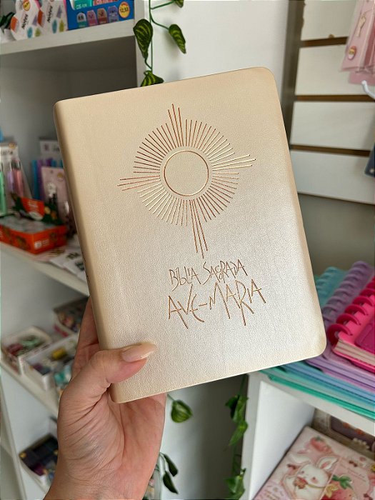 Bíblia Sagrada Ave Maria Capa Eucaristia