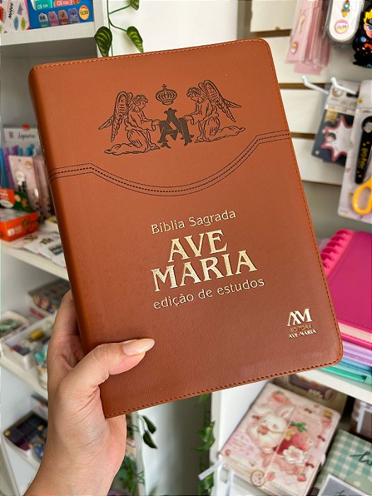 Bíblia Sagrada Ave Maria Edição de Estudos