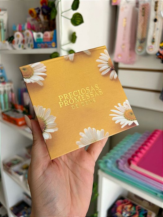 Caixinha Preciosas Promessas de Deus | Margaridas