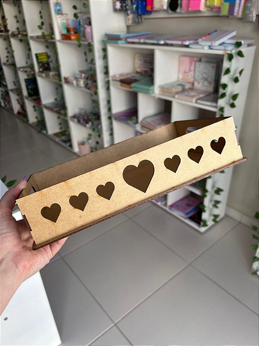 Bandeja Para Cesta Corações