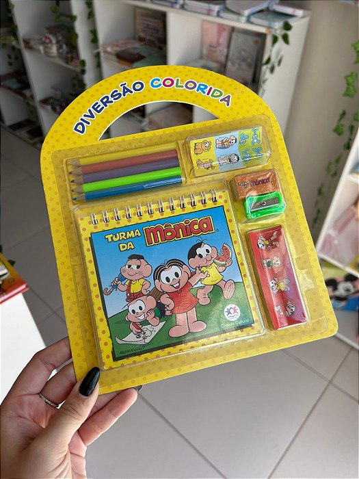 Diversão Colorida - Turma da Mônica