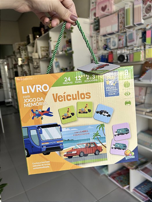 TodoLivro Play Memo 3 Anos: Veículos
