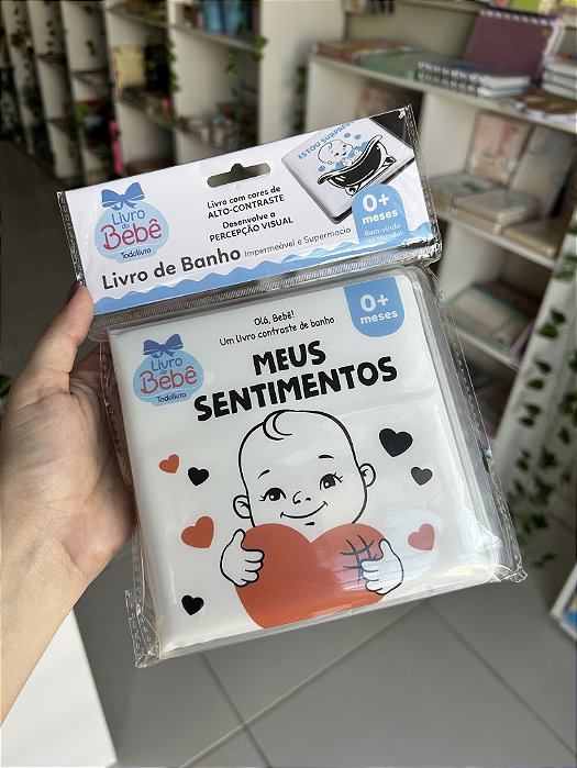 Um Livro Contraste de Banho: Meus Sentimentos