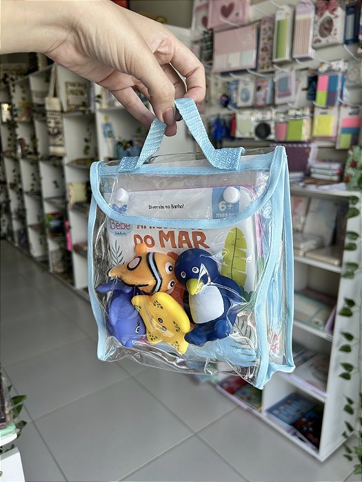 Diversão no Banho! Amiguinhos do Mar