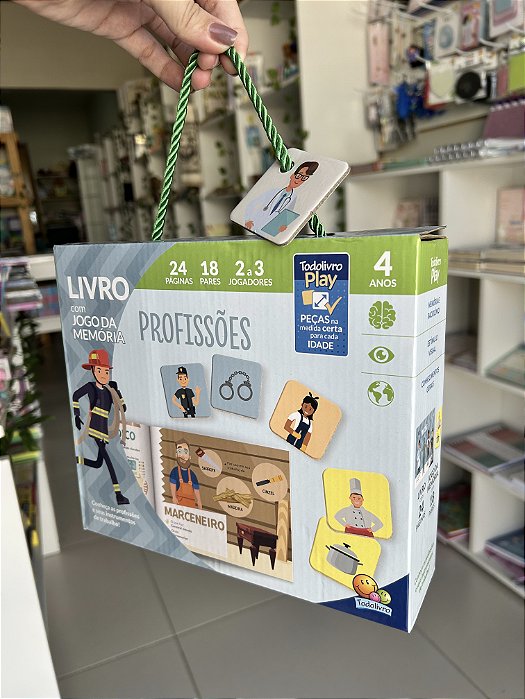 TodoLivro Play Memo 4 Anos: Profissões