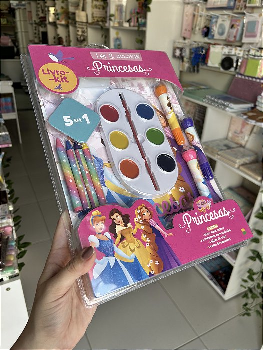 Ler & Colorir: Princesas