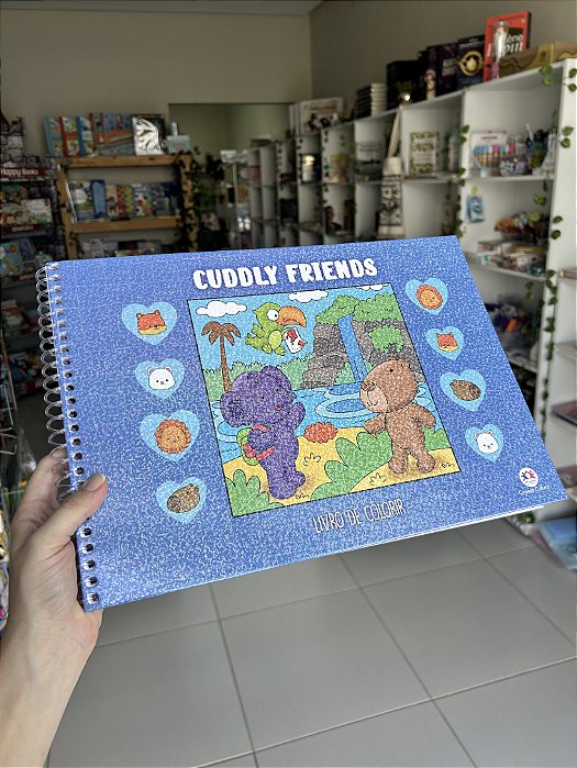 Cuddly Friends: Livrão de Colorir