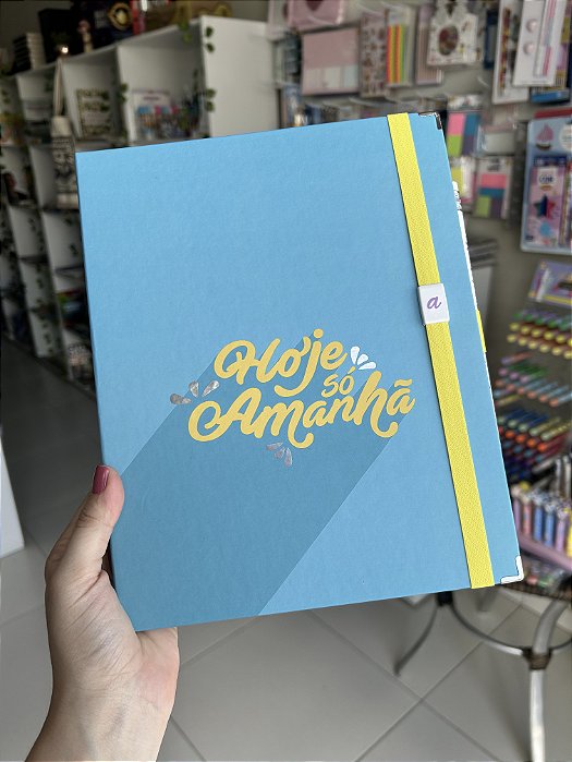 Caderno SystemFlex Ultra Meu Apartamentinho Azul + Lápis