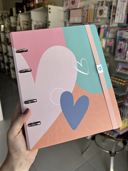 Caderno Argolado Ultra Pastel Coleção Sweet