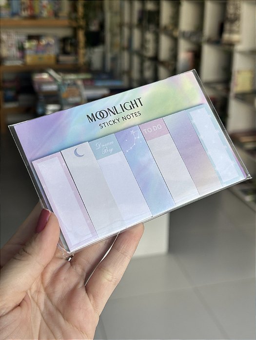 Sticky Notes Moonlight 7 Modelos Plastcover
