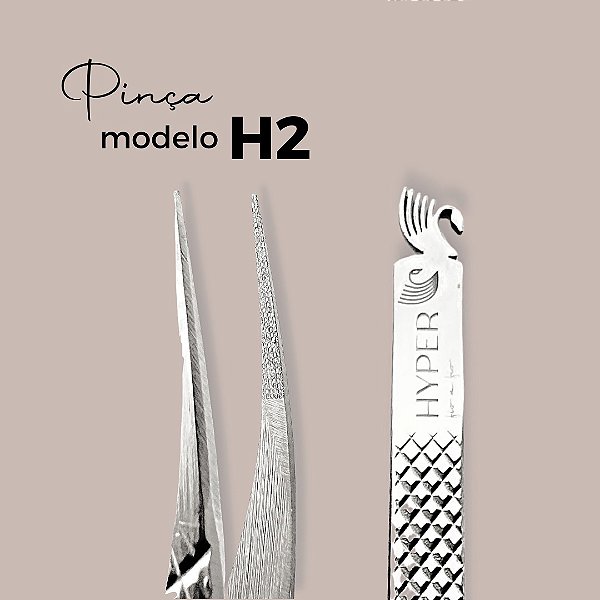 PINÇA H2 - LINHA SILVER