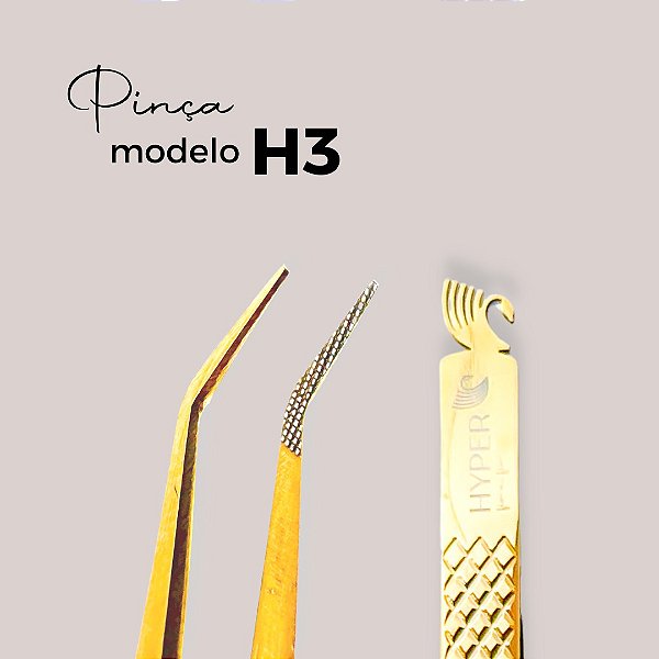 PINÇA H3 - LINHA GOLD
