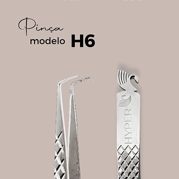 PINÇA H6 - LINHA SILVER