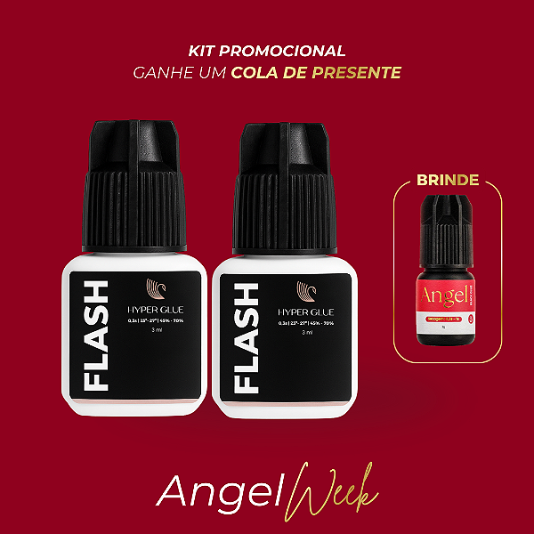 Kit Flash Hyper Glue – Compre 2 e Ganhe 1 Angel Glue | Angel Week