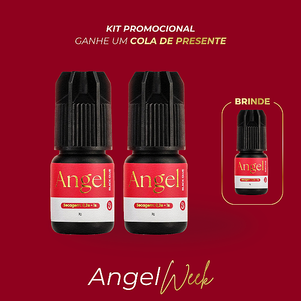 Kit Cola Angel – Compre 2 e Ganhe 1 de Brinde | Angel Week