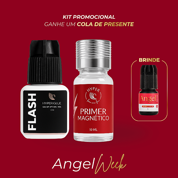 Kit Flash + Primer Magnético + Brinde Exclusivo | Angel Week