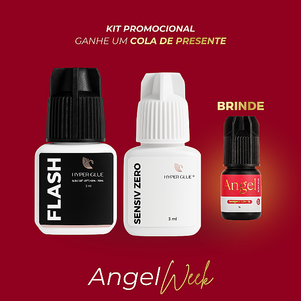 Kit Black Zero + Sensiv Zero HyperGlue + Angel Grátis | Estabilidade + Conforto