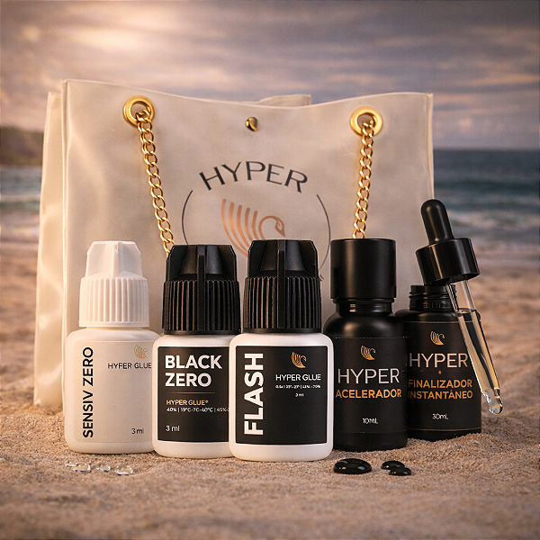 🌞 KIT SUPER VERÃO DA RETENÇÃO PRO — Cola Flash + Cola Sensiv + Cola Balck + Zero Acelerador + Finalizador Instantâneo + Bolsa (Brinde)