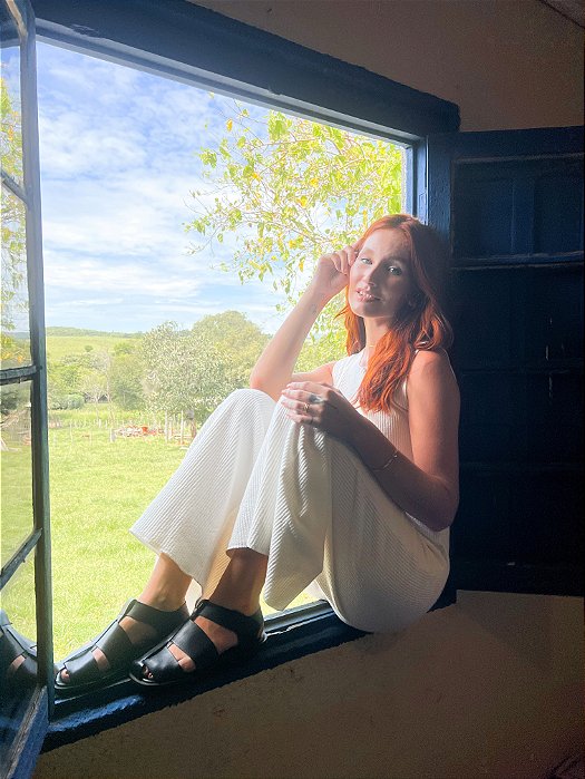 MACACÃO CANELADO OFF WHITE