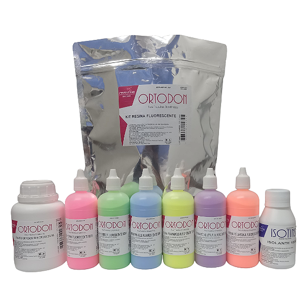 Kit Resina Ortodon Fluorescente