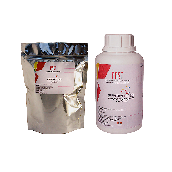 Kit Fast – Resina 450g + Líquido 500ml