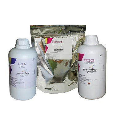 KIT Resina Ortodon 1kg (Resina+Liquido+Isolante)