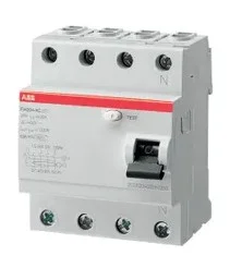 FH204 AC-40/0,03 INTERRUPTOR DIFERENCIAL DR 30MA 4 PÓLOS 40A 2CSF204006R1400 ABB