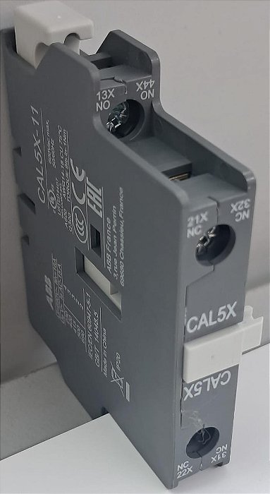 CAL5X-11 Bloco de Contato Auxiliar Lateral 1NA 1NF AX06...80 1SBN019020R1011ABB