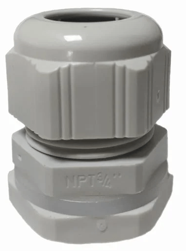 PRENSA CABO POLIAMIDA HSK-K-EX-E NPT 3/4 13-18MM PA CINZA 1291340070 HUMMEL