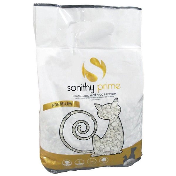 Areia Higiênica Sanithy Prime 1,8kg