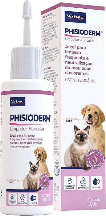 Phisioderm Limpador Auricular 100ml